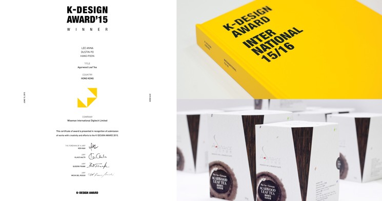 WINNER by K-Design Awards 2015